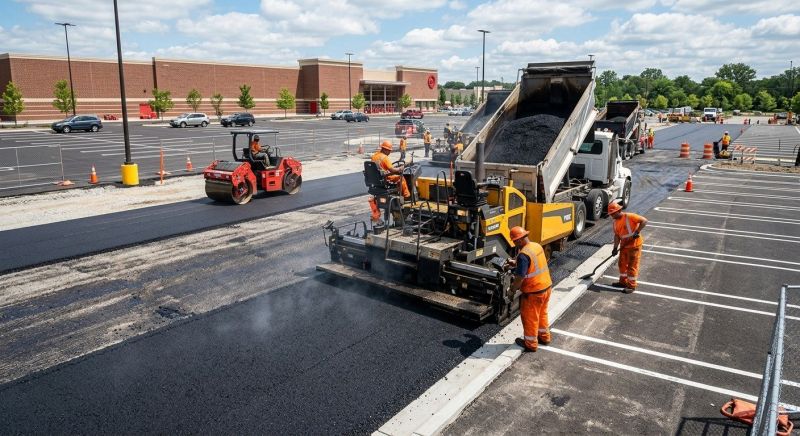 Parking Lot Paving in Orange County, CA