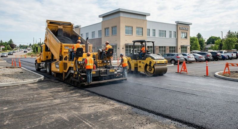 Asphalt Lot Paving in Orange County, CA