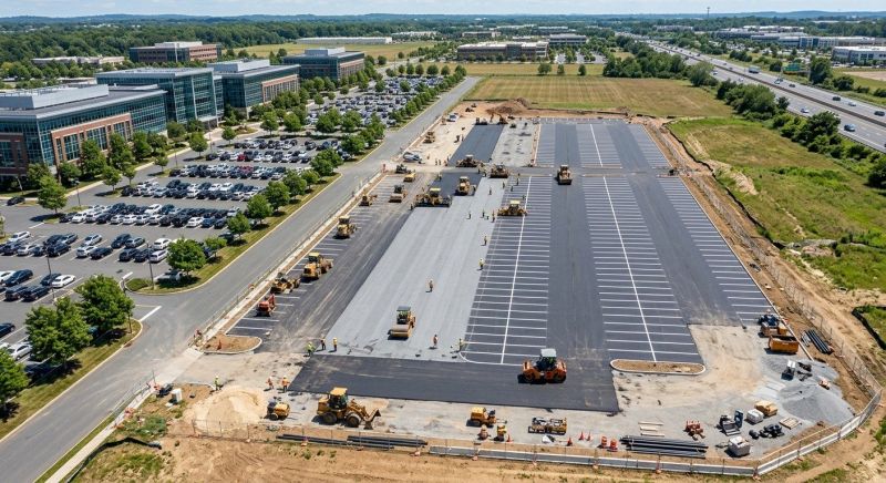 Asphalt Parking Lot Paving in Hilton Head Island, SC