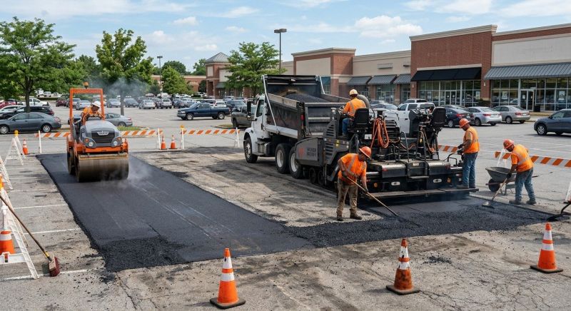 Asphalt Parking Lot Repair in Fort Smith, AR