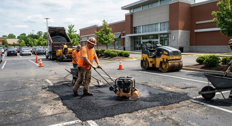 Church Parking Lot Repair in Los Angeles, CA