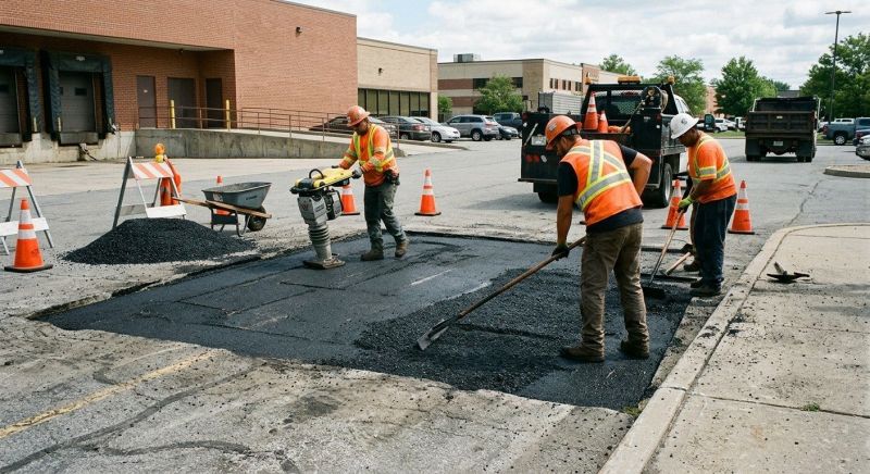 Church Parking Lot Repair in Bluffton, SC