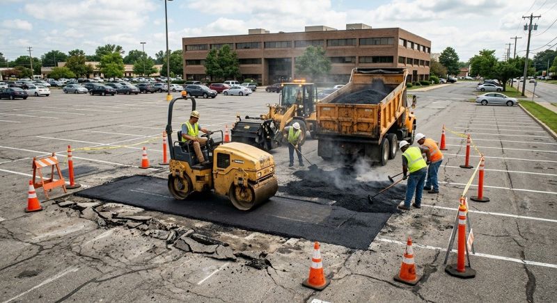 Commercial Asphalt Repair in Pasadena, CA