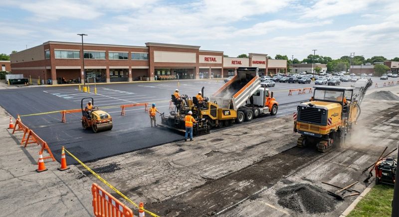 Commercial Asphalt Service in Savannah, GA