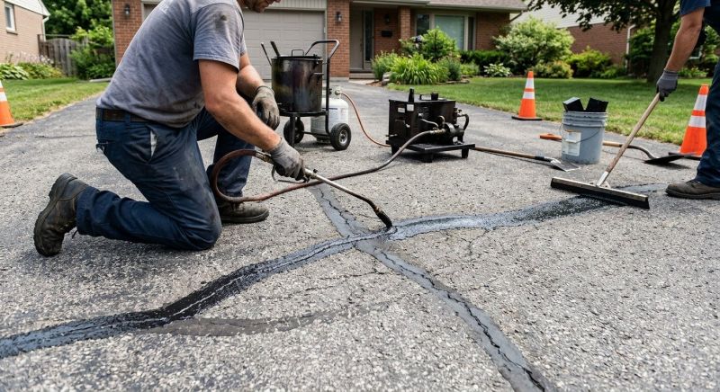 Driveway Asphalt Repair in Orange County, CA