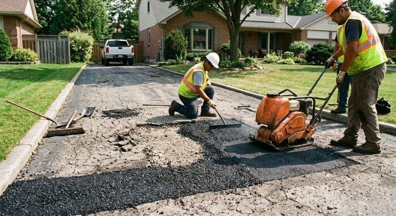 Driveway Asphalt Repair in Orange County, CA
