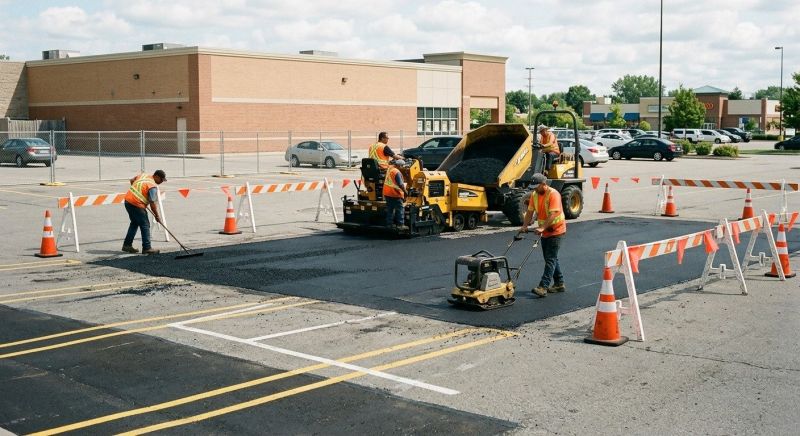 Parking Lot Repair in Orange County, CA